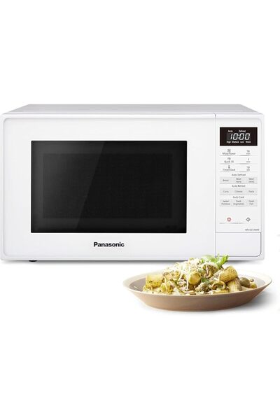 PANASONIC PROFESSIONAL Panasonic NN-E27JWMBBQ 20L Compact Microwave, 800W, To...