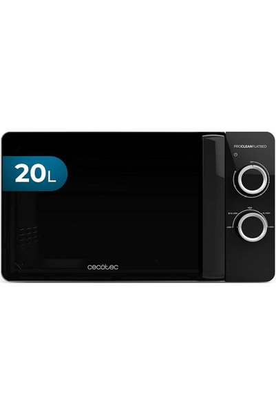 CECOTEC Proclean 3010 Flatbed Microwave - Capacity 20L, 700W, 6 Levels, Flat ...
