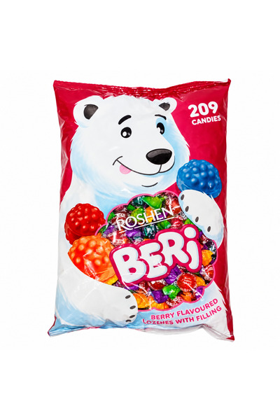 Roshen Beri Beri candies with fruit filling 1 kg