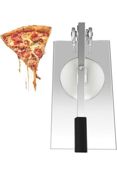 Generic Manual Pizza Dough Press, Stainless Steel Pasta Maker with Adjustable...