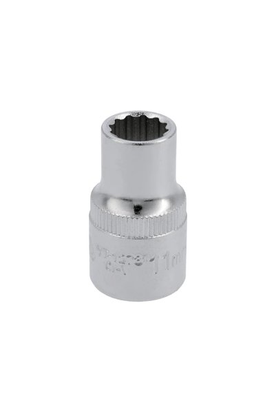 yato Cheie tubulară spline YT1273 11 mm, 38 mm, 1/2 in, CrV