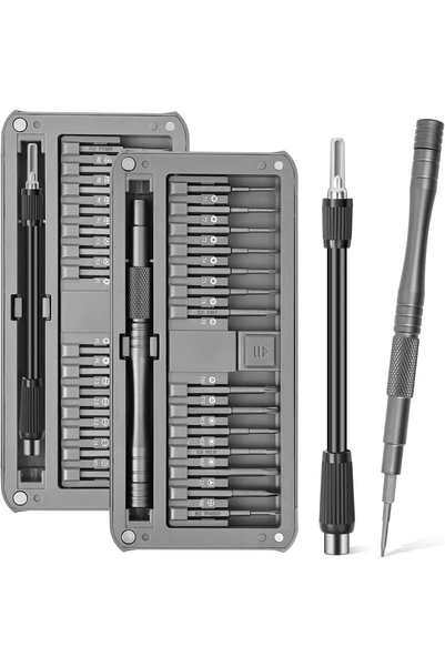 LinJie Precision Screwdriver Set,30 In 1 Magnetic Mini Screwdriver Set,Small ...