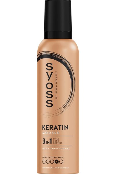 OEM Spumă de păr Keratin, 250 ml