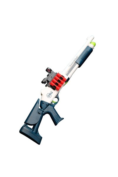 OEM Pușcă de Jucărie UDL XM1014 cu Lunetă, 10 Proiectile Spumă, 5 Cartușe, 80...
