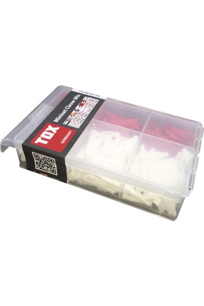 OEM Tox Miniset Clever Mix screwless dowel set, 215 pieces