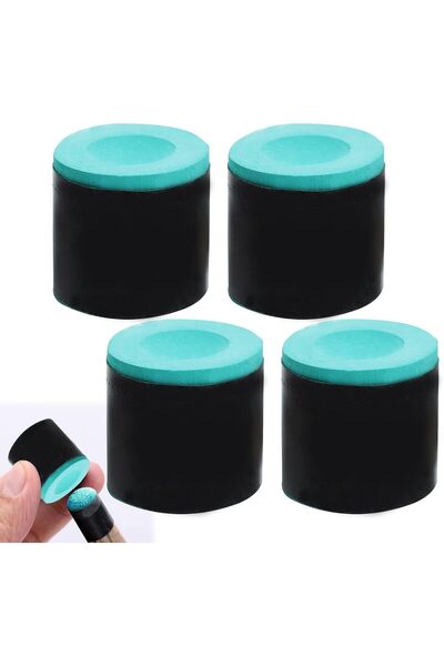 Generic 4Pcs Snooker Chalk, Pool Cue Billiard Chalk, No‑slip Dry Powder, Gree...