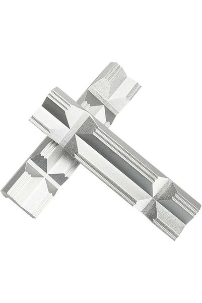 Generic 1 Pair Aluminum Alloy Vise Jaws with Magnetic, 6 Inch Professional So...