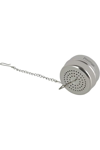 Generic مصفاة شاي على شكل طبلة، فضية اللون PR9712