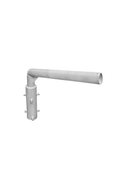 Elmot Elmos HD-0016 mounting bracket, metal, gray, 1.5 m, Ø76/60 mm, 1 pc.
