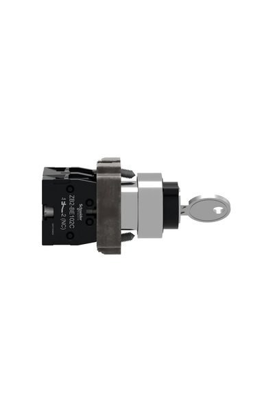 Schneider Electric Comutator electric cu cheie XB2BG45C, negru, 2 poziții, 1N...