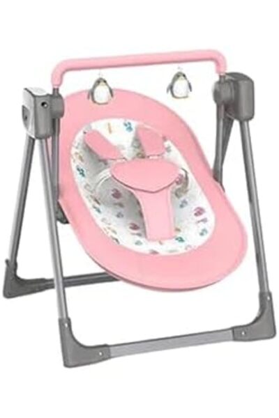 Generic Baby Electric Rocking Chair, Multi-Speed Baby Swing, with Remote Cont...
