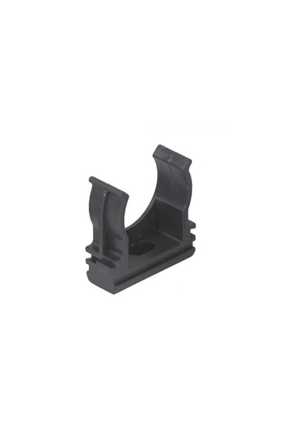 Ruvin U-clamps for pipe Ruvinil MG1257 black D25 100 pieces