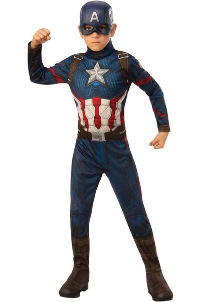 Generic CAPTAIN AMERICA CLASSIC COSTUME - SIZE 6-8