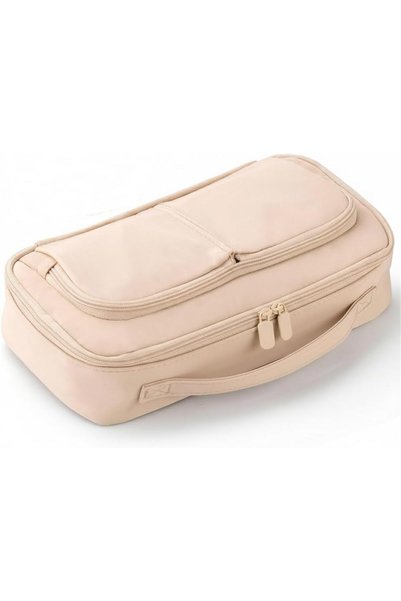 Generic Large Capacity Student Pencil Case with Handle, Azonee Multi-Function...