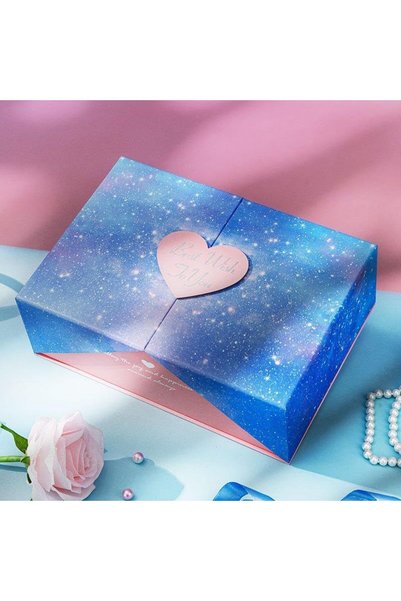 Yelajoy علبة هدايا ALMEKAQUZ مقاس 20 × 18 × 10 سم مع إغلاق مغناطيسي، مناسبة ل...
