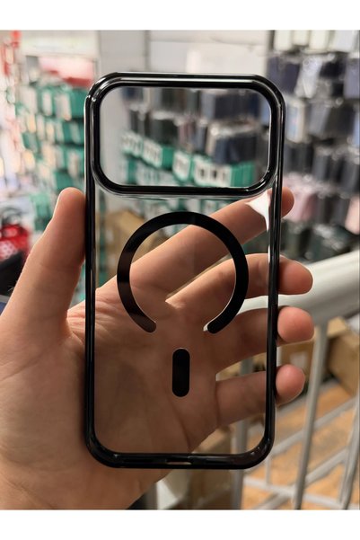 Miscase iPhone 18 Pro Max Hrf Magsafe Akıllı Tuşlu Sararmaz Kılıf
