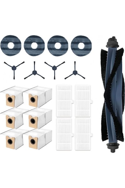Generic 19 Piece Accessory Set for eufy Omni C20 Robot Vacuum Cleaner, 1 Roll...