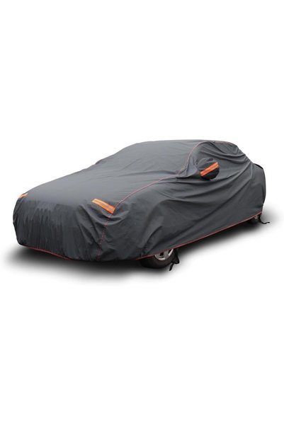 Generic All-Weather Car Cover, Multi-Layer Waterproof Protection, 210-inch Se...