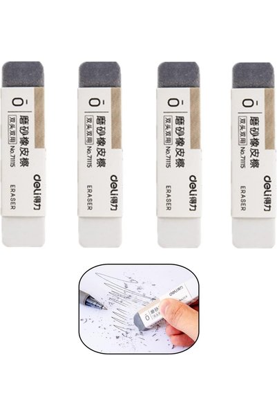 Generic Pen Eraser for Ink, 4 Pcs Sand Eraser, Frosted Matte Correction Suppl...