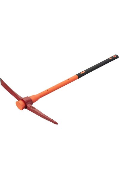 Generic Pick Axe -1.8kg | Forged Weeding Garden Pick Axe with Fiberglass Hand...