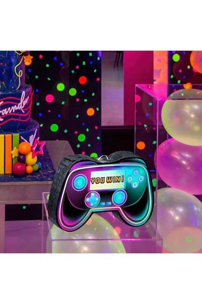 Generic Video Game Pinata Controller Set, Great for Gamer Birthday Decoration...