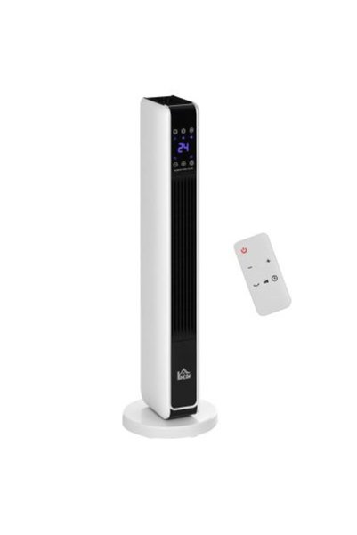 Generic Brand Încălzitor ceramic tip turn de 2200W, încălzitor electric cu ve...