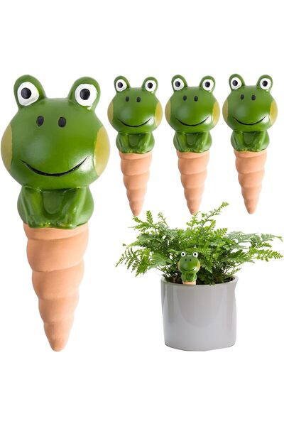 Generic THE WHITE SHOPSelf Plant Watering, Watering Globes Stakes 4 Pack