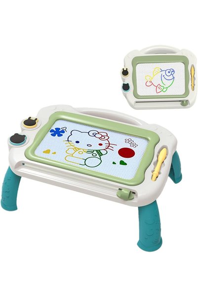 Generic Magnetic Drawing Board for Toddlers 3 Years 10 Inch Color Erasable Do...