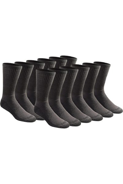 Generic Men's Dri-Tech Essential Moisture Control Crew Socks, Available in M-...