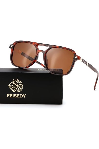 Generic Retro Polarized Pilot Sunglasses for Women Men B0357