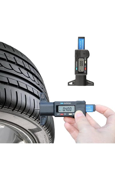 KASTWAVE مقياس عمق مداس الإطارات، مقياس رقمي لعمق مداس الإطارات، مقياس رقمي ل...