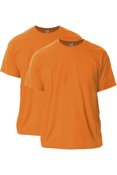 Generic mens Ultra Cotton T-shirt, Style G2000, Multipack T-Shirt (pack of 2)