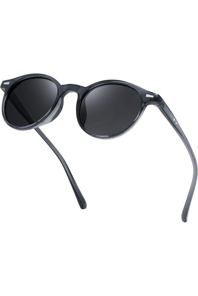 Generic Women Men Round Sunglasses Polarised Ultra-Lightweight 21g UV400 Prot...