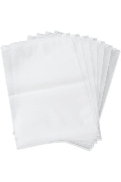 Generic Red Dot Gift® 25 Count Clothes Packaging Bags for Shipping, Frosted Z...