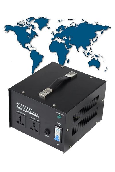Generic ST 3000W Voltage Converter Transformer 110V/120V/220V/240V Power Step...