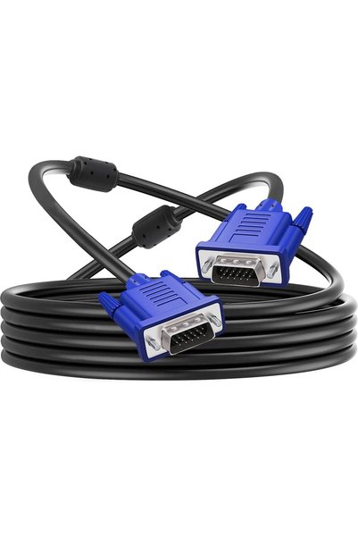 Generic كابل شاشة VGA إلى VGA، ذكر إلى ذكر، عالي الدقة، للاستخدام مع التلفزيو...