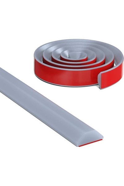 Generic Shower Barrier Water Dam Threshold Water Stopper (Grey)