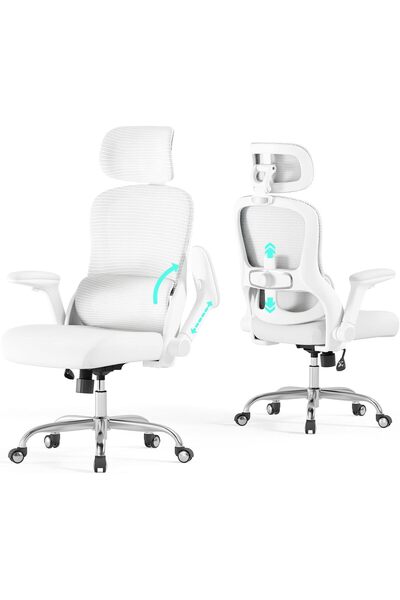 Generic Office Chair Ergonomic Office Chair - Home Office Desk Chair with Fli...