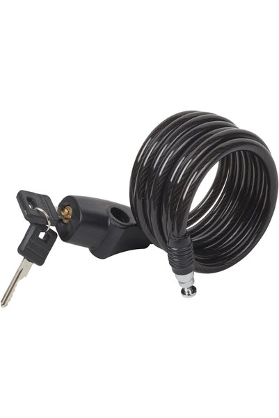 Generic Bike Lock Cable, Key, 1.8 m Coiling Cable, Outdoor 8126EURDPRO - Use ...