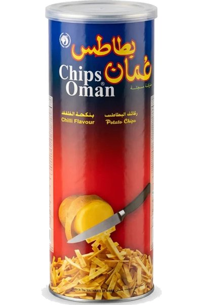 Chips Oman Potato Chips Chilli Flavour 137gm