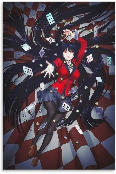 Generic Anime Kakegurui Poster Canvas Wall Art Painting Posters Decoration Ro...