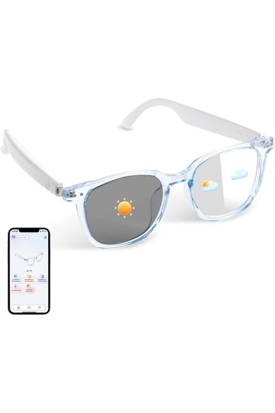 Generic Bluetooth Smart Glasses for Women, AI Translation Glasses Supports 16...