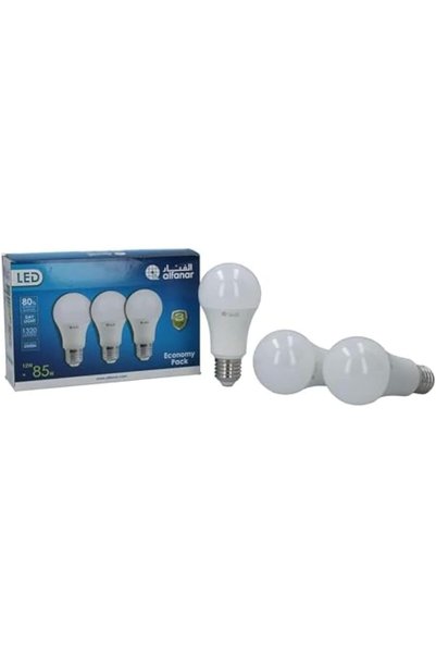 Generic مصباح LED بقوة 12 واط - (عبوة اقتصادية من 3 قطع) موفر للطاقة