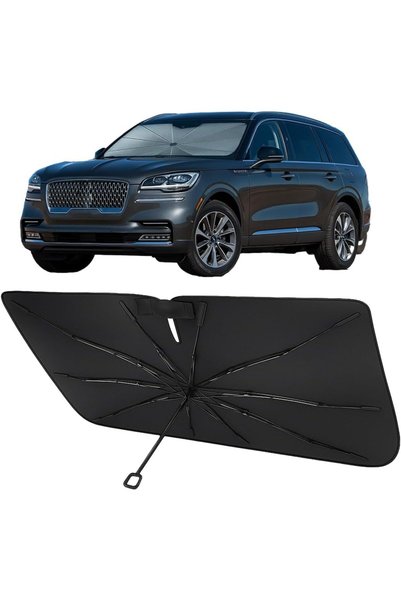 Generic Custom Fit 2020-2026 Lincoln Aviator Windshield Sun Shade Umbrella