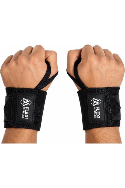 GENERAL Wrist Wraps for Weightlifting (1 Pair) Heavy-Duty Wrist Straps with T...