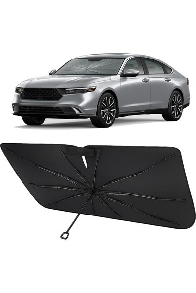 Generic Custom Fit Windshield Sun Shade Umbrella for 2023-2026 Honda Accord