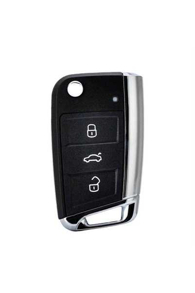 SMD Car key case, For Volkswagen Golf 7/4/5/Mk4/Skoda Octavia, 3 buttons