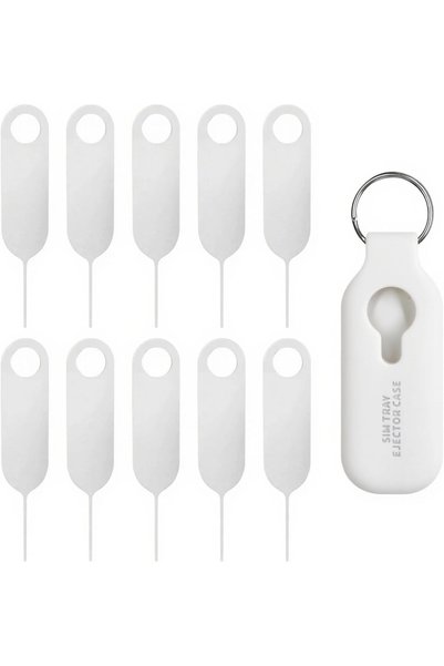 Generic SIM Card Removal Tool, 10pcs Sim Card Tray Pin Eject Removal Tools Ne...