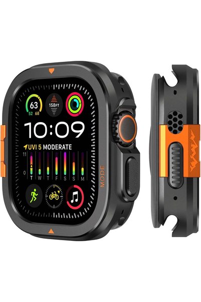 Generic متوافق مع ساعة Apple Watch Ultra 4/Ultra 3/2/1، مقاس 49 ملم.
