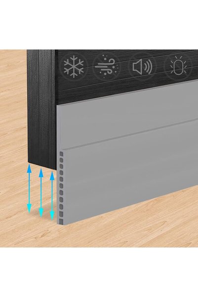 GENERAL SYIPO Door Draft Stopper for Huge Gap，3" W x 39" L Adjustable Widened...